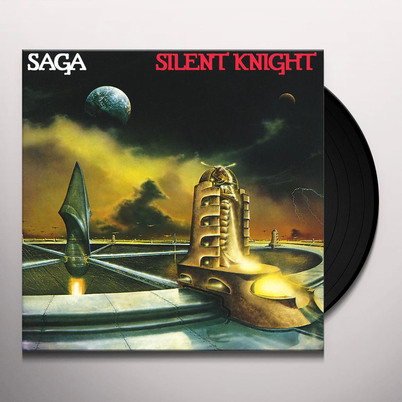Saga Silent Knight Vinyl Record