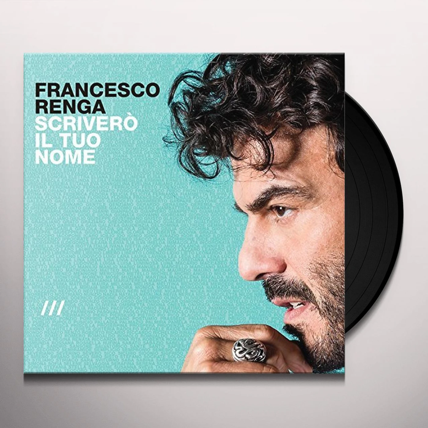 Francesco Renga SCRIVERO IL TUO NOME Vinyl Record