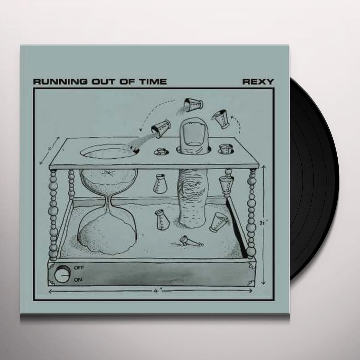 Rexy RUNNING OUT OF TIME Vinyl Record