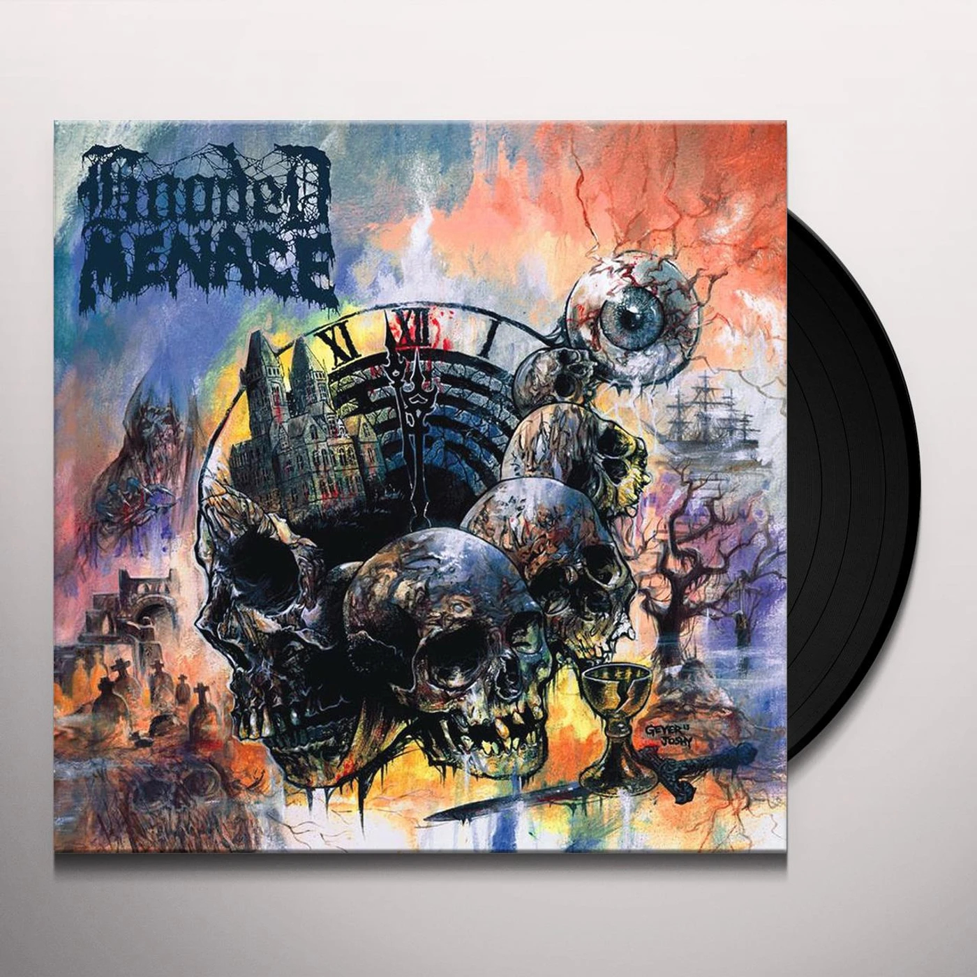 Hooded Menace LABYRINTH OF CARRION BREEZE Vinyl Record