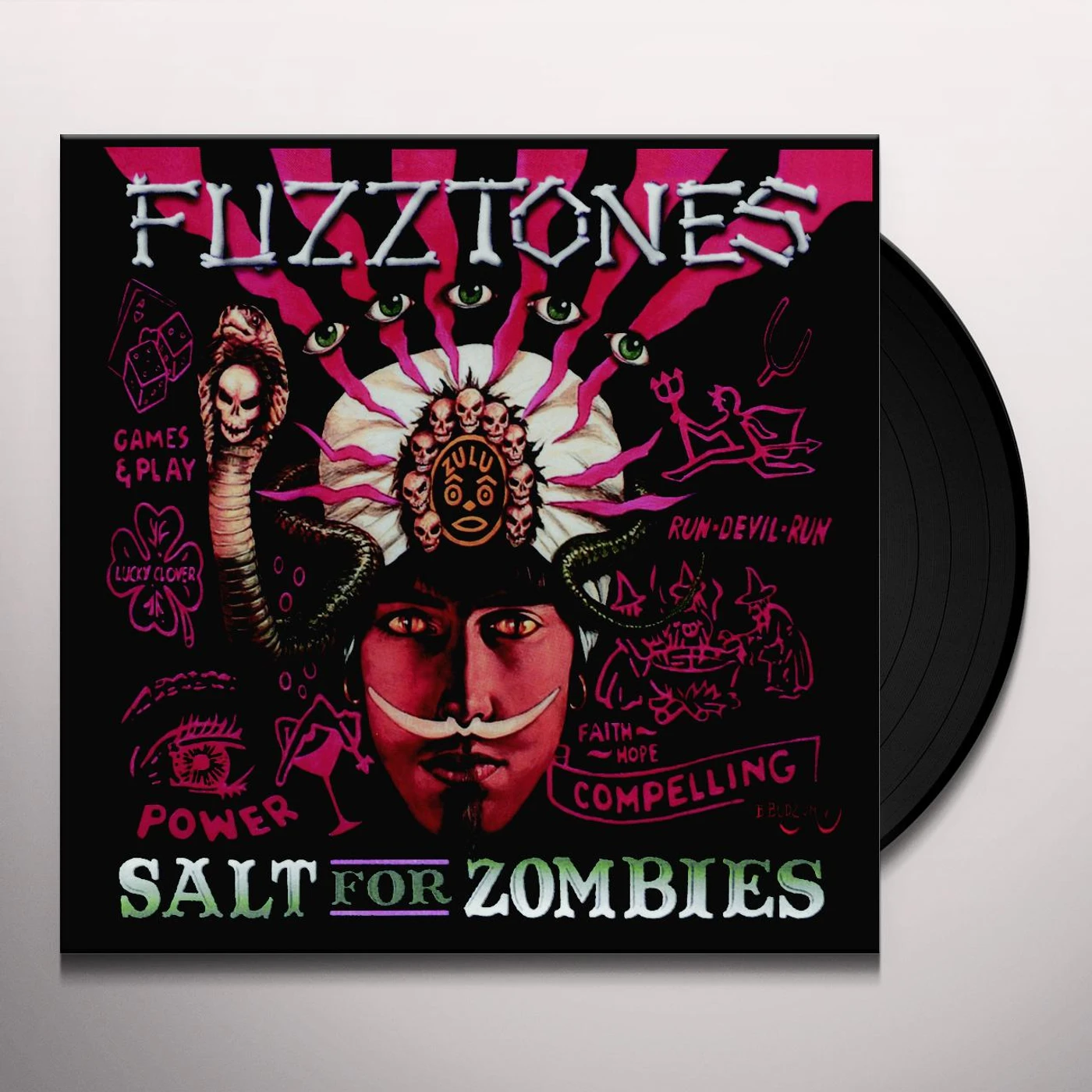 The Fuzztones SALT FOR ZOMBIES (LP/7IN) Vinyl Record