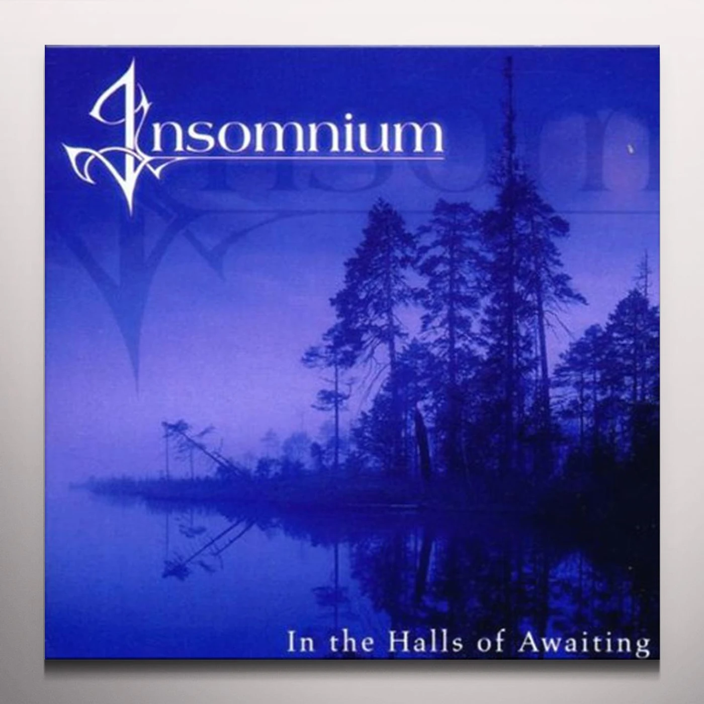 Insomnium IN THE HALLS OF AWAITING - Limited Edition Blue Colored Vinyl Record