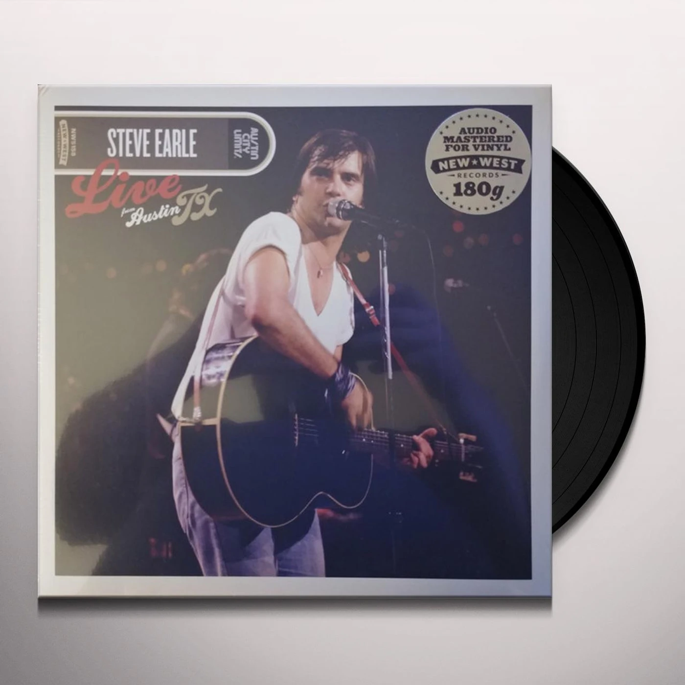 Steve Earle LIVE FROM AUSTIN TX (2LP/180G) Vinyl Record
