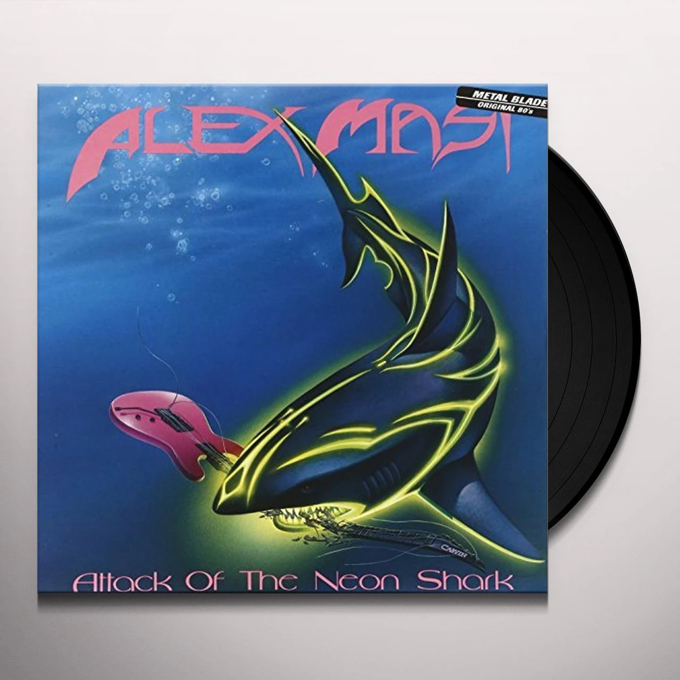 Alex Masi Attack of the Neon Shark Vinyl Record