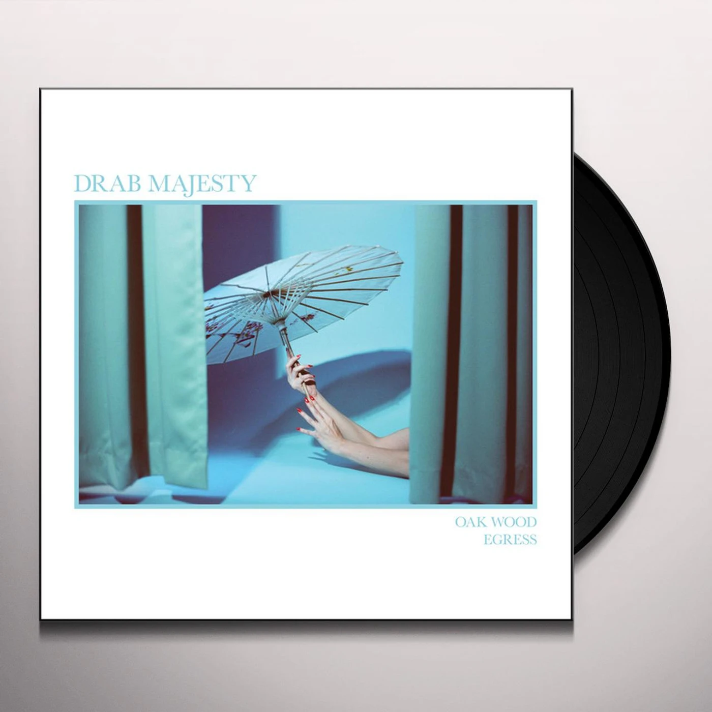 Drab Majesty Oak Wood Vinyl Record