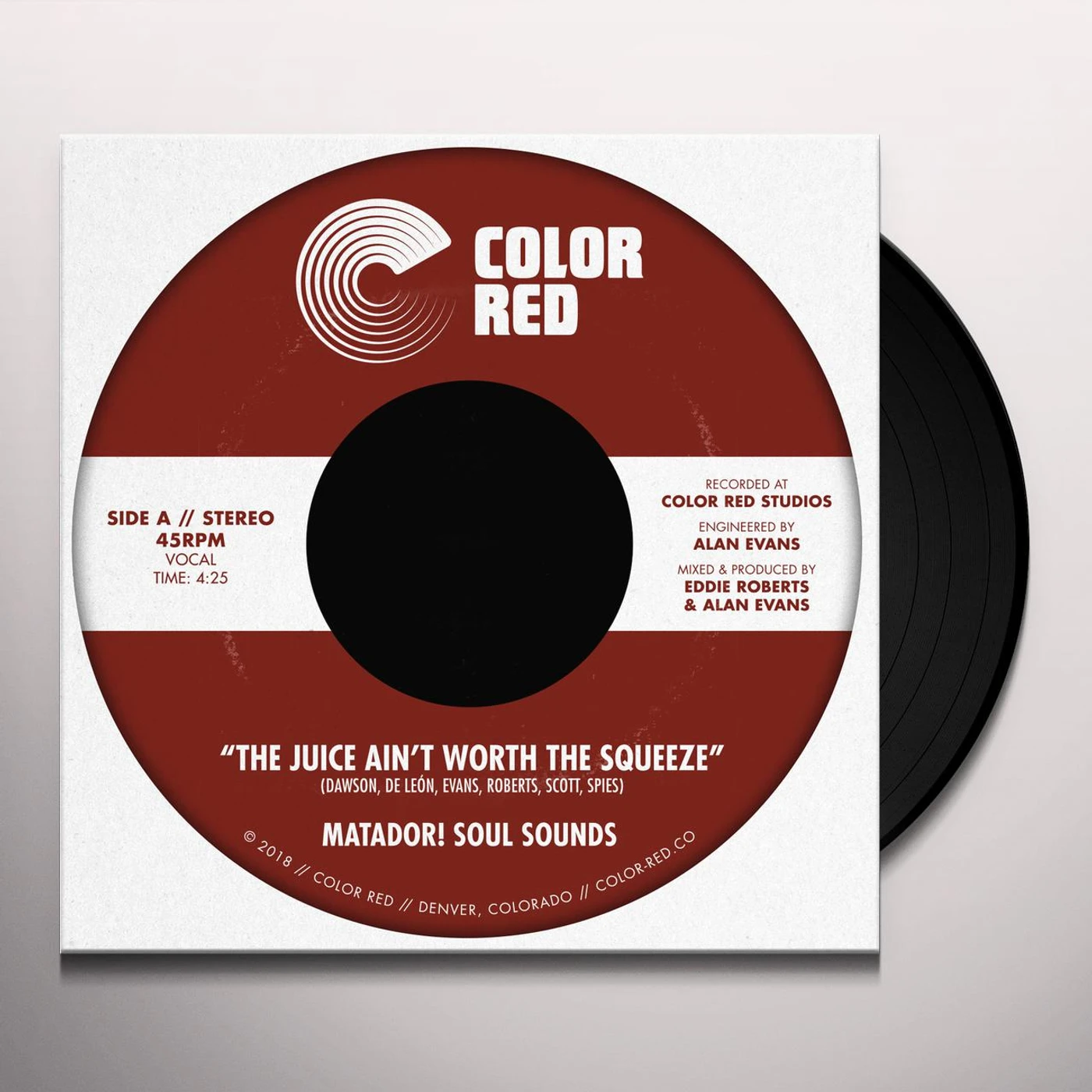 Matador! Soul Sounds JUICE AIN'T WORTH THE SQUEEZE / GO ON LOVE Vinyl Record