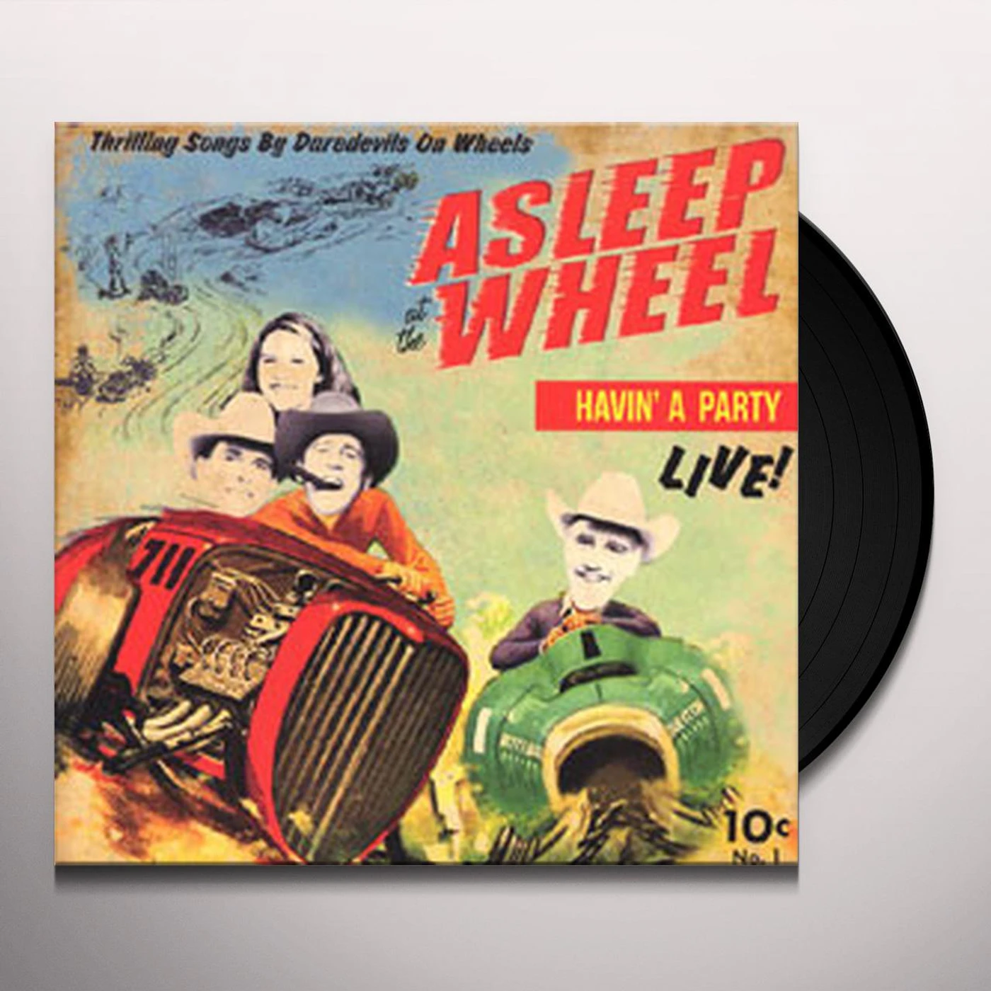 Asleep At The Wheel HAVIN A PARTY-LIVE Vinyl Record