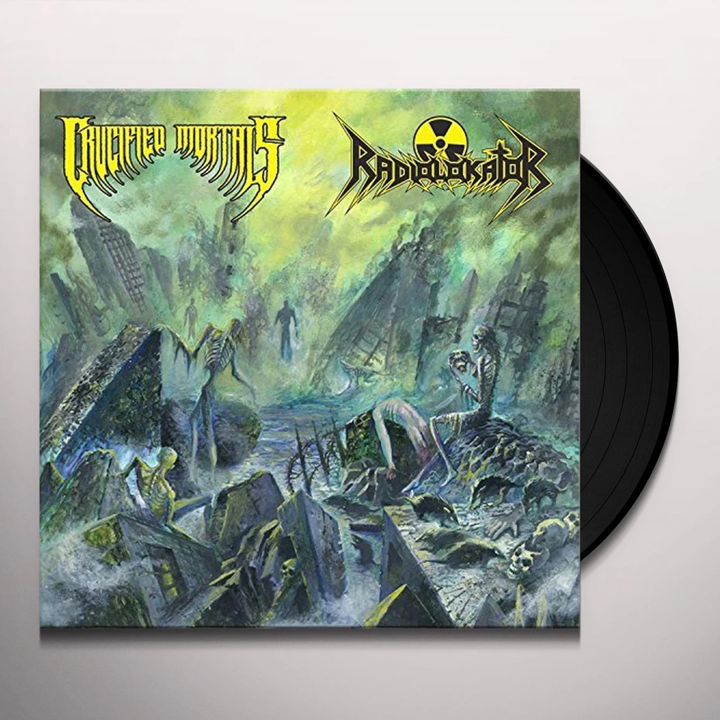CRUCIFIED MORTALS / RADIOLOKATOR Vinyl Record