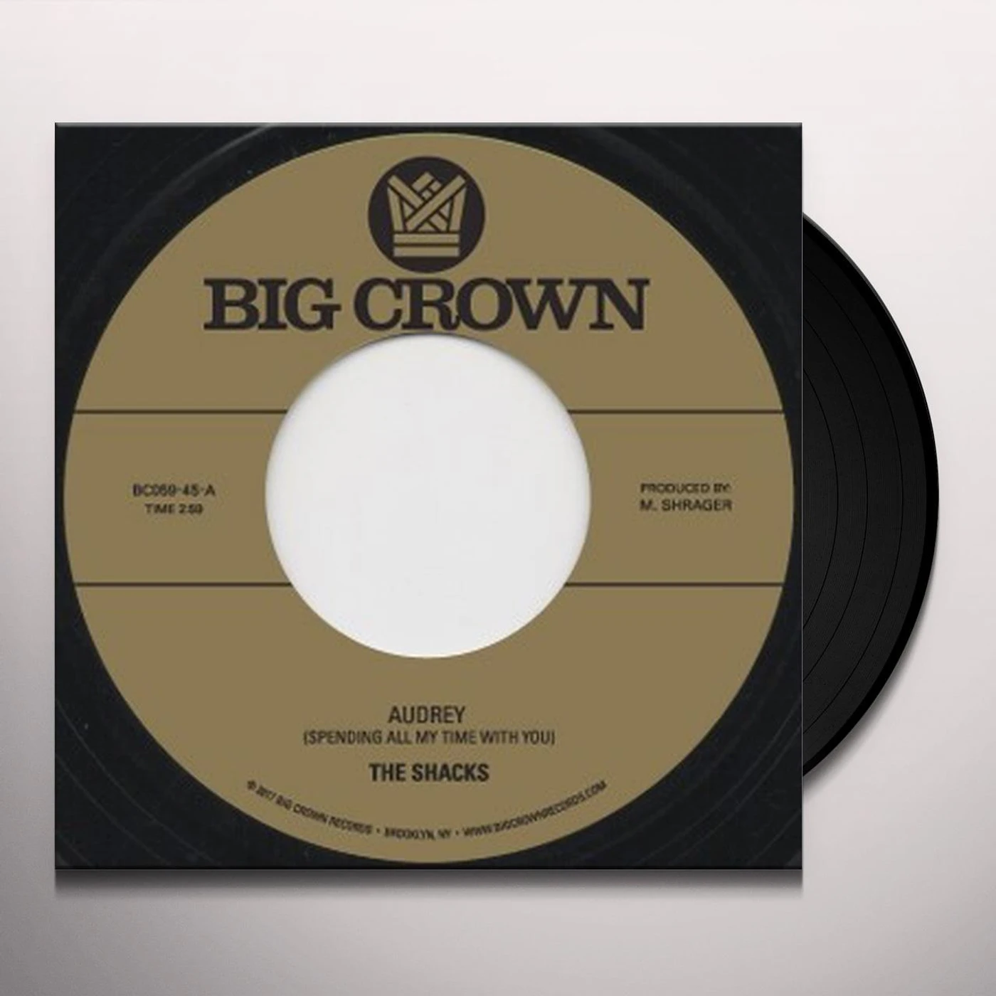 The Shacks AUDREY / FLY FISHING Vinyl Record