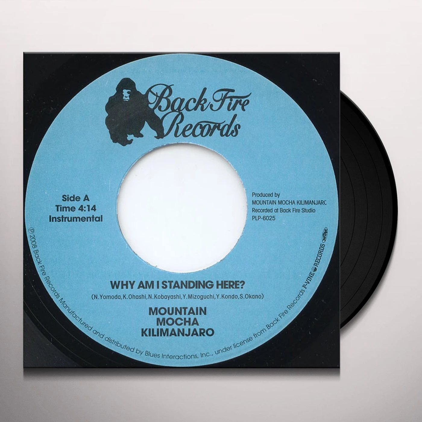 Mountain Mocha Kilimanjaro WHY AM I STANDING HERE Vinyl Record