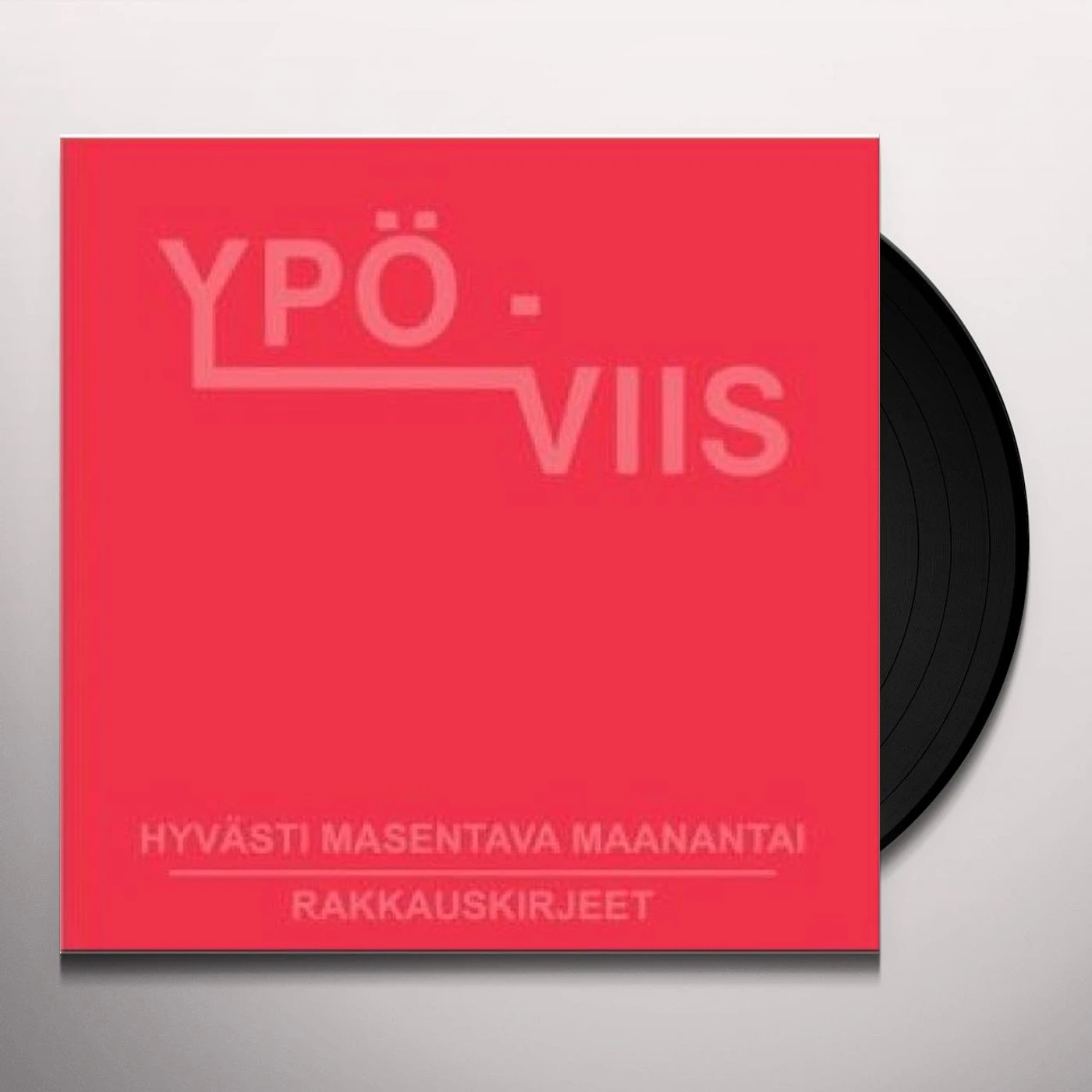 Ypo Viis HYVASTI MASENTAVA MAANANTAI Vinyl Record