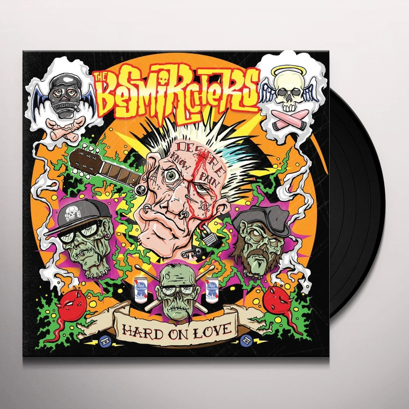 The Besmirchers Hard on Love Vinyl Record