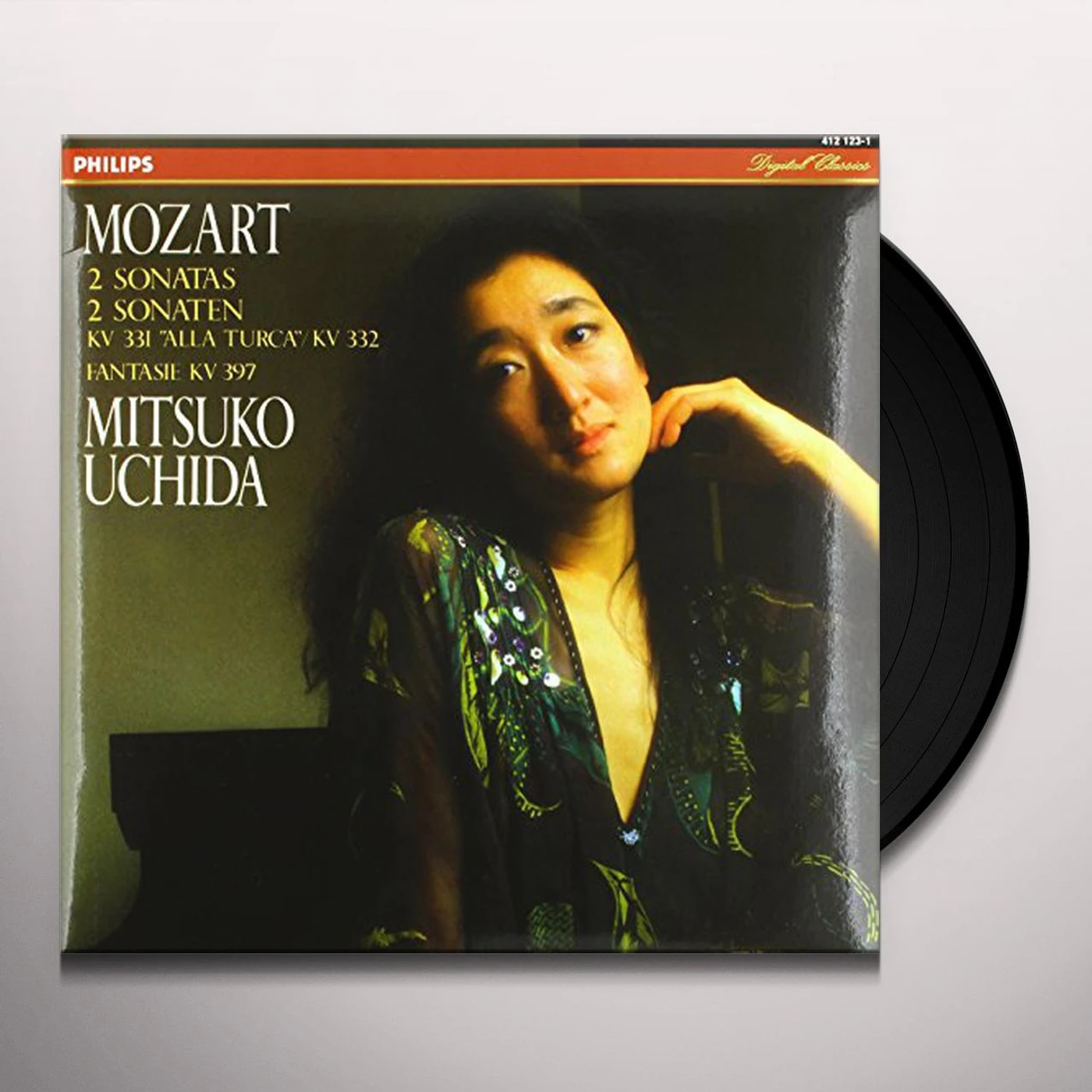 Mozart / Mitsuko Uchida MOZART: PIANO SONATA K331 & K332 Vinyl Record