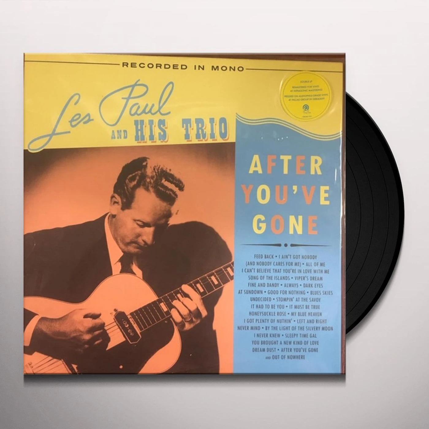 Les Paul & His Trio AFTER YOU'VE GONE Vinyl Record