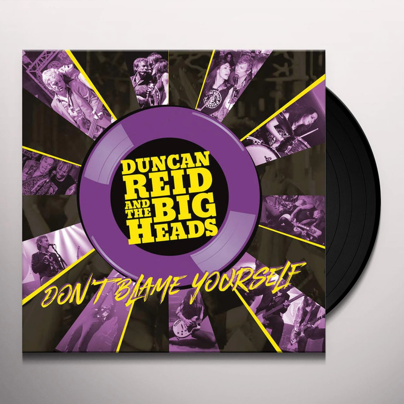 Duncan Reid and the Big Heads Don't Blame Yourself Vinyl Record