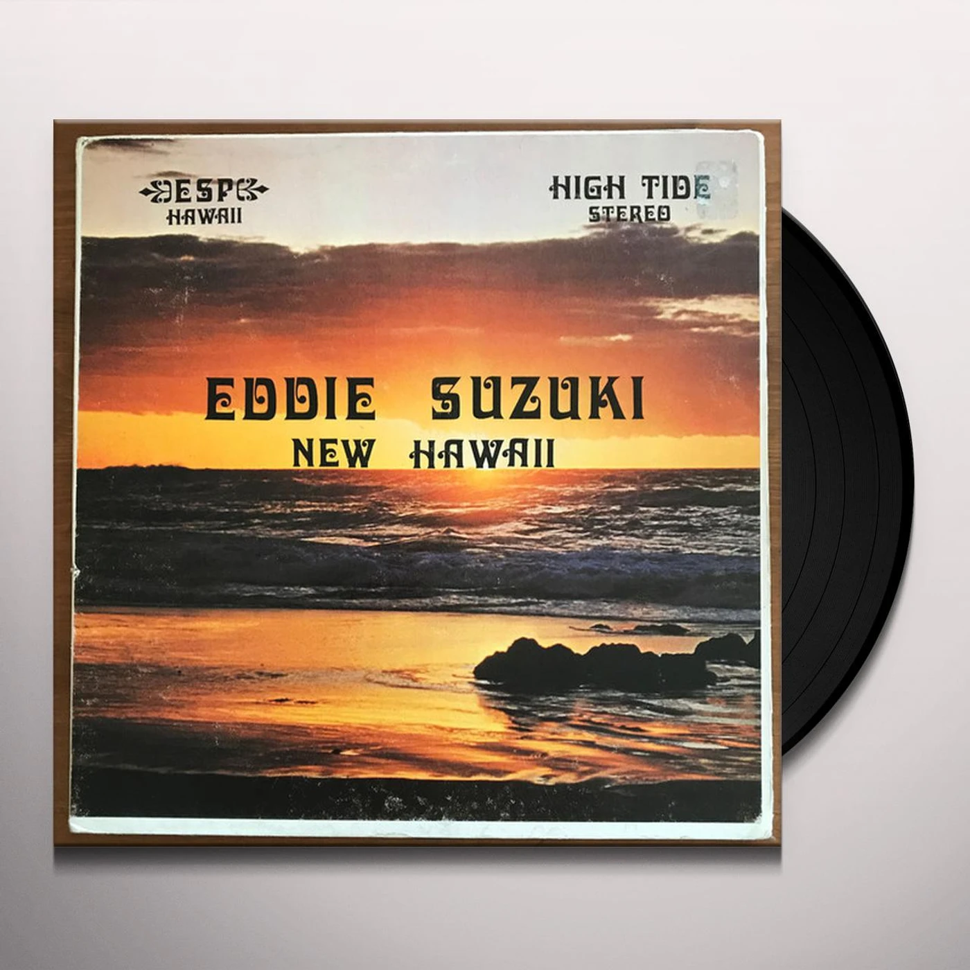 Eddie Suzuki HIGH TIDE (ORANGE VINYL) Vinyl Record