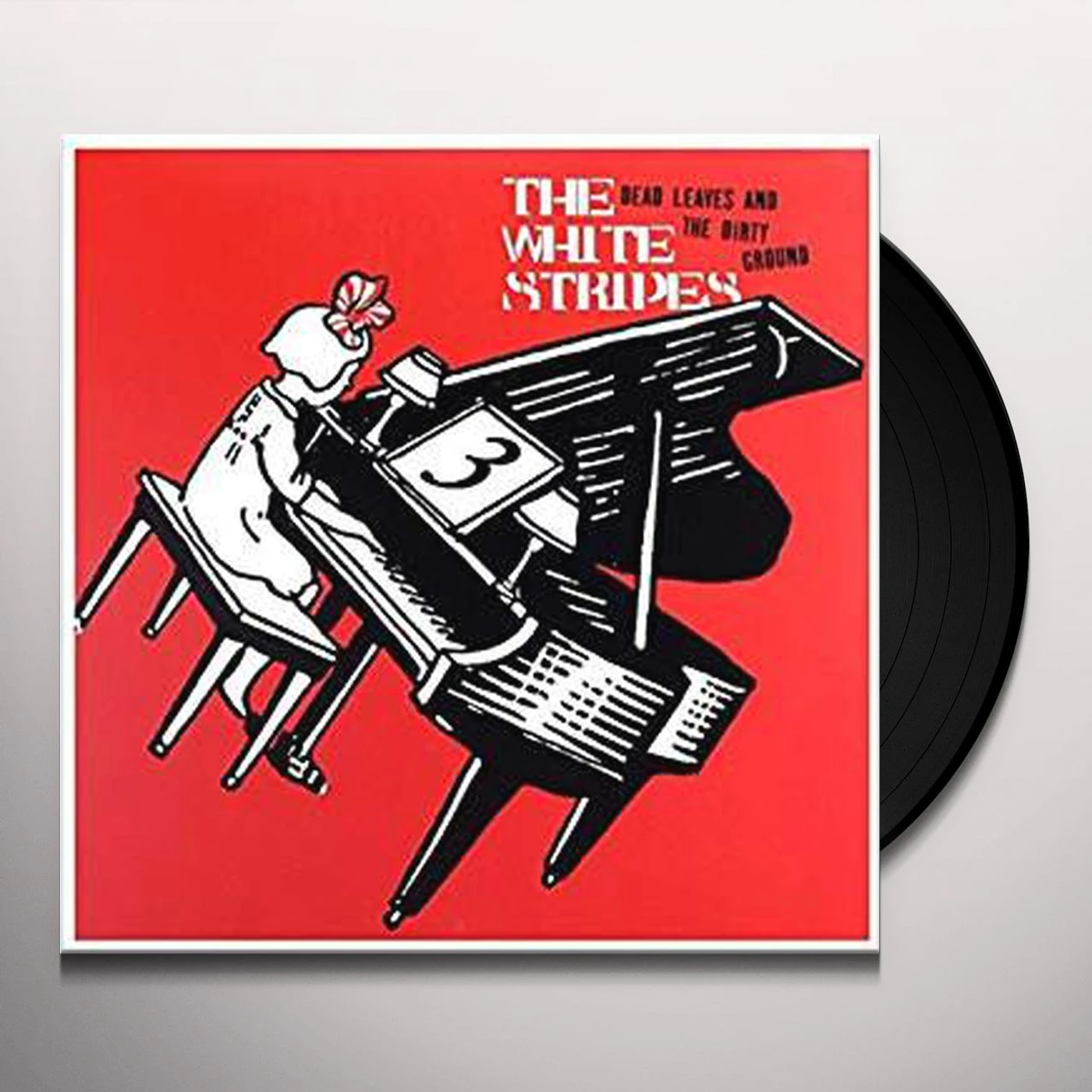 The White Stripes DEAD LEAVES & THE DIRTY GROUND / STOP BREAKING Vinyl Record