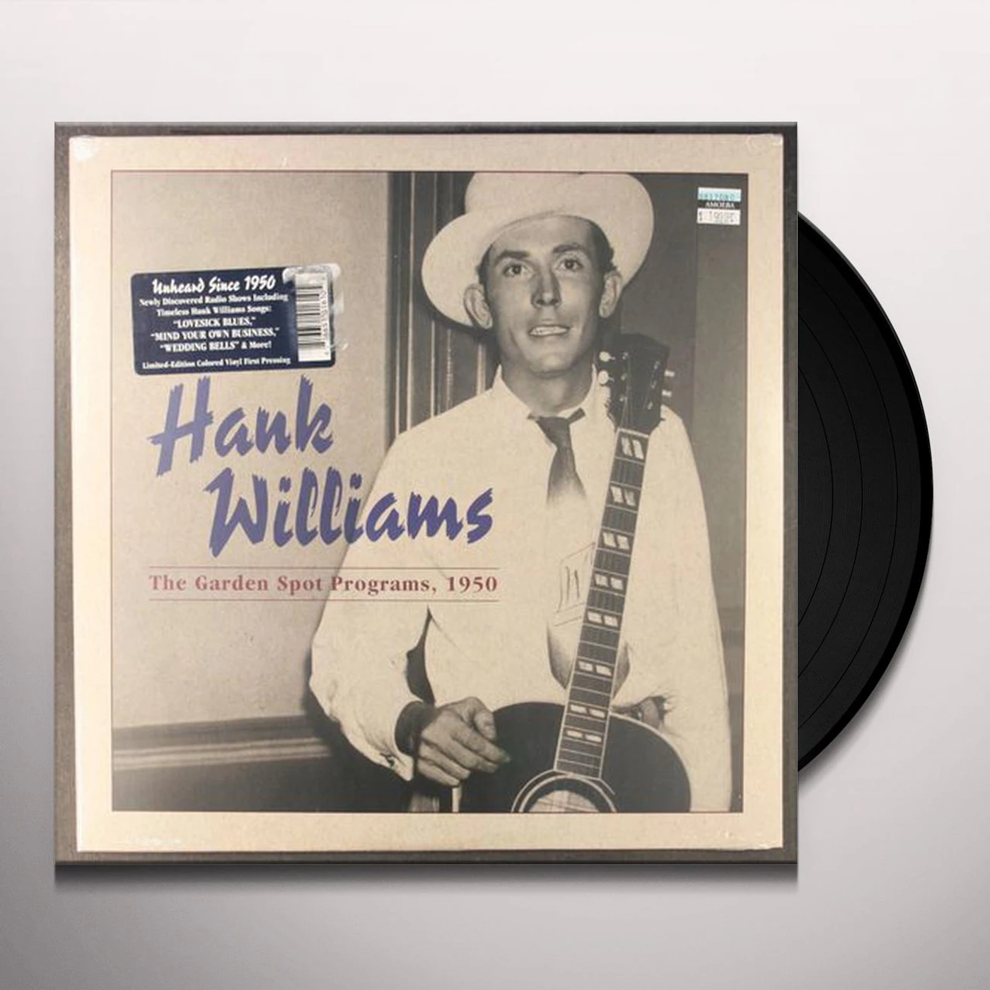 Hank Williams GARDEN SPOT PROGRAMS 1950 Vinyl Record