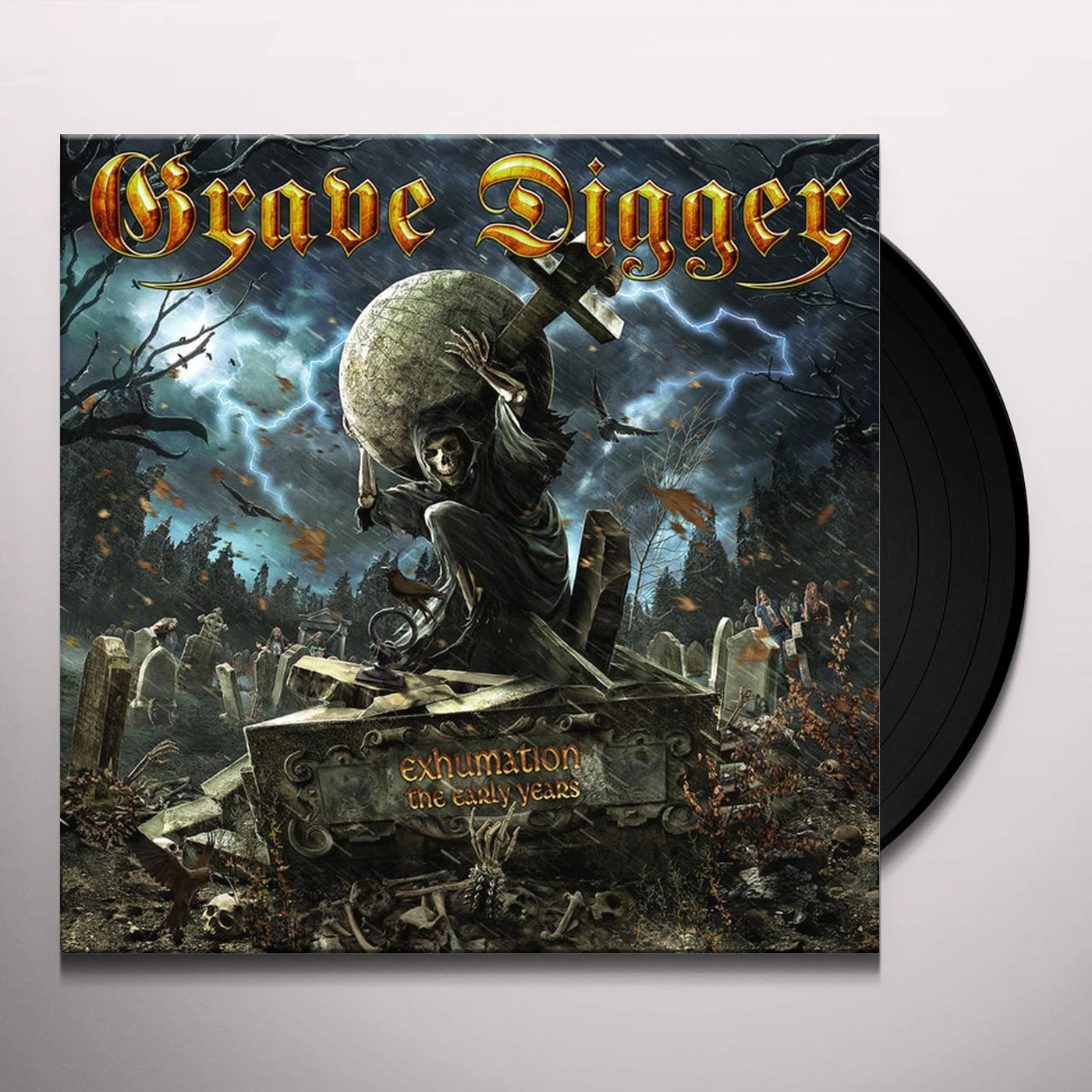 Grave Digger Heavy Metal Breakdown Vinyl Record