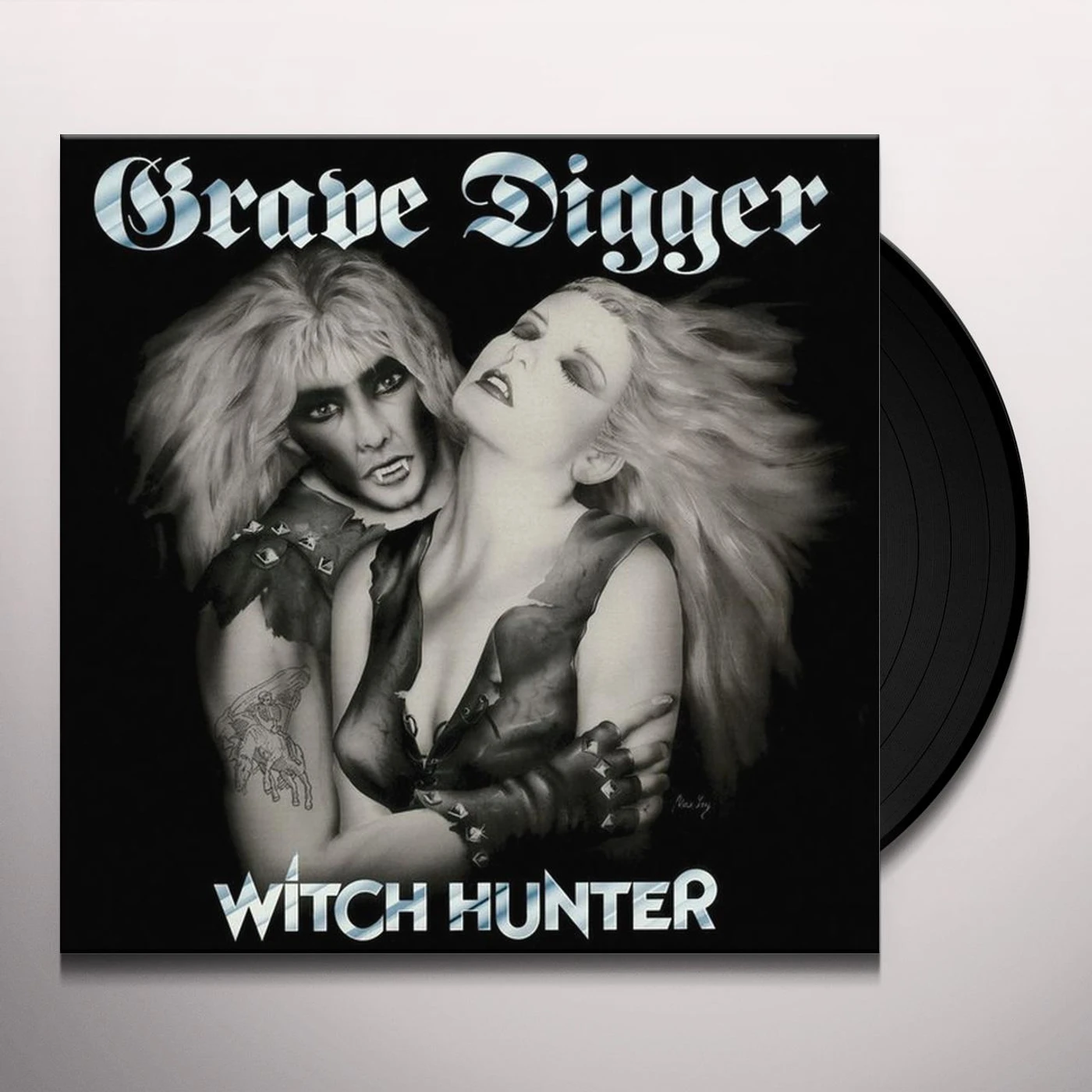 Grave Digger WITCH HUNTER (LIMITED GOLD VINYL) Vinyl Record
