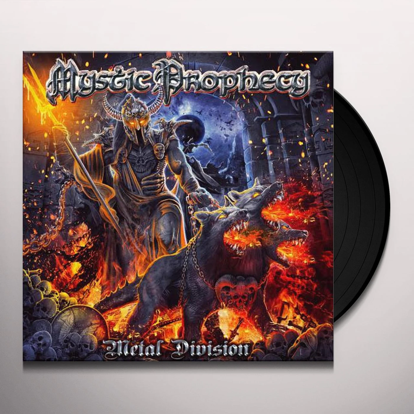 Mystic Prophecy METAL DIVISION (SILVER VINYL) Vinyl Record