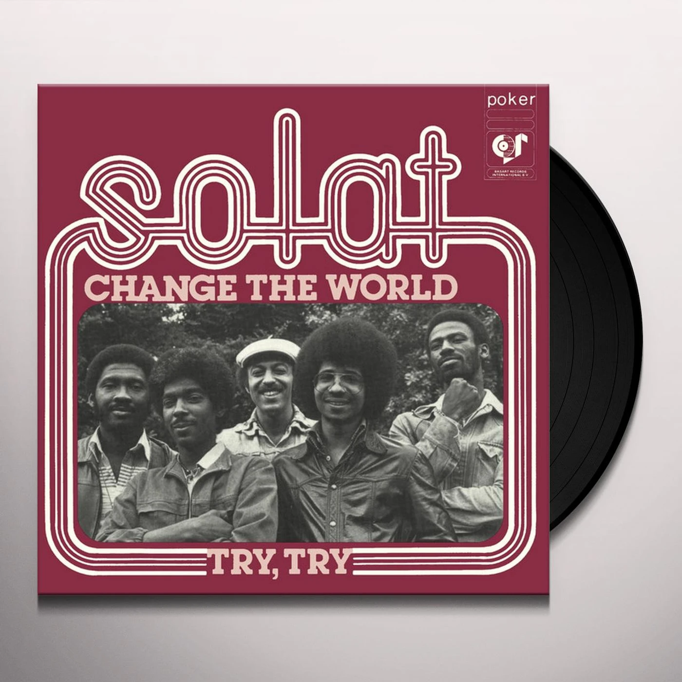 Solat CHANGE THE WORLD / TRY TRY Vinyl Record