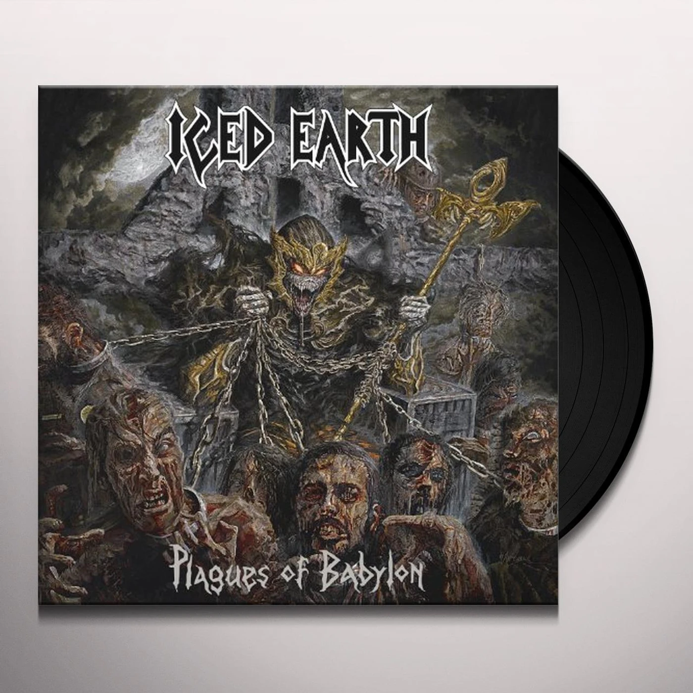 Iced Earth Plagues of Babylon Vinyl Record