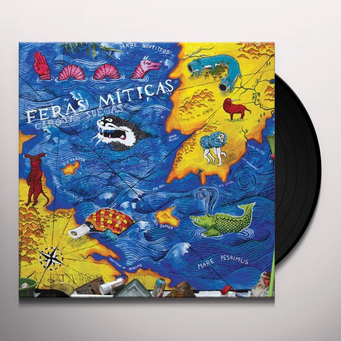 Garotas Suecas FERAS MITICA Vinyl Record