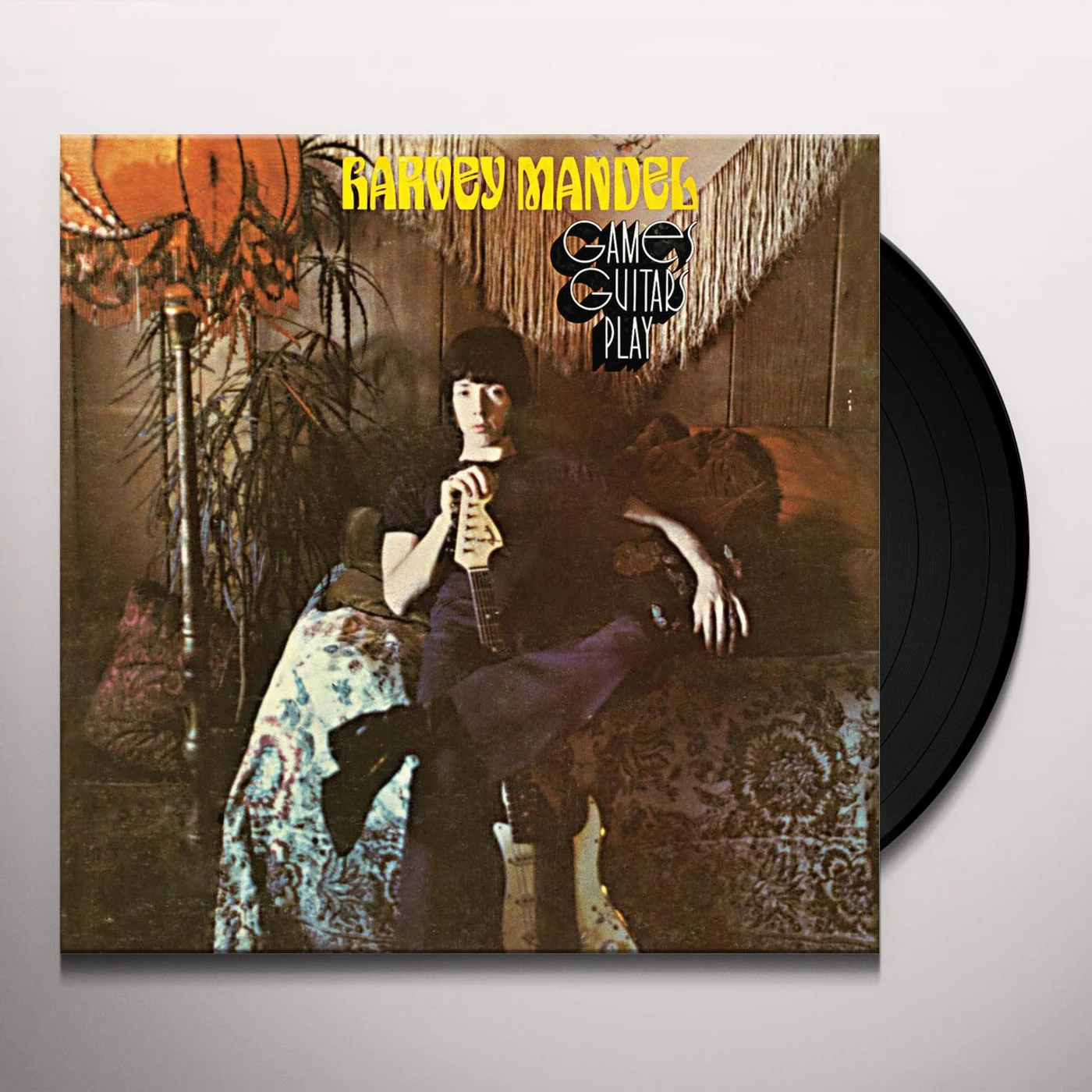 Harvey Mandel Games Guitars Play Vinyl Record