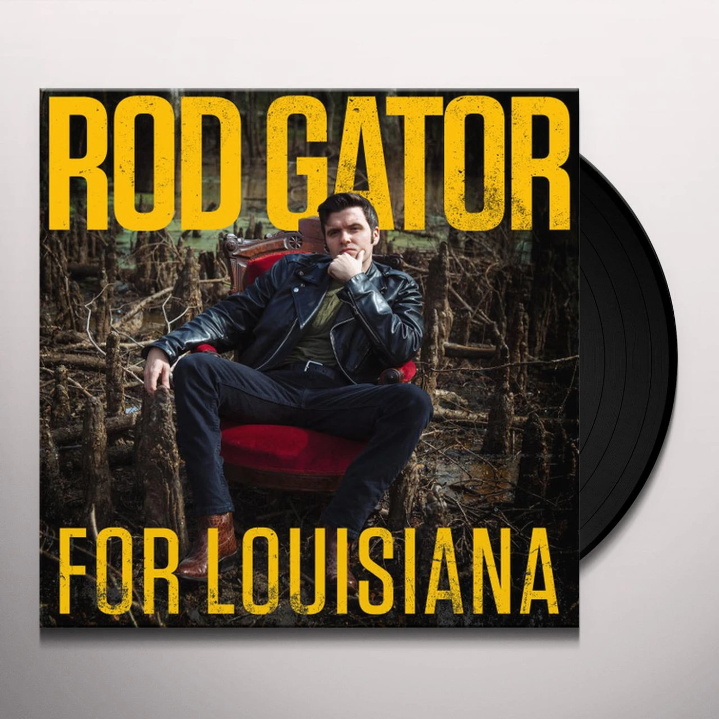 Rod Gator For Louisiana Vinyl Record