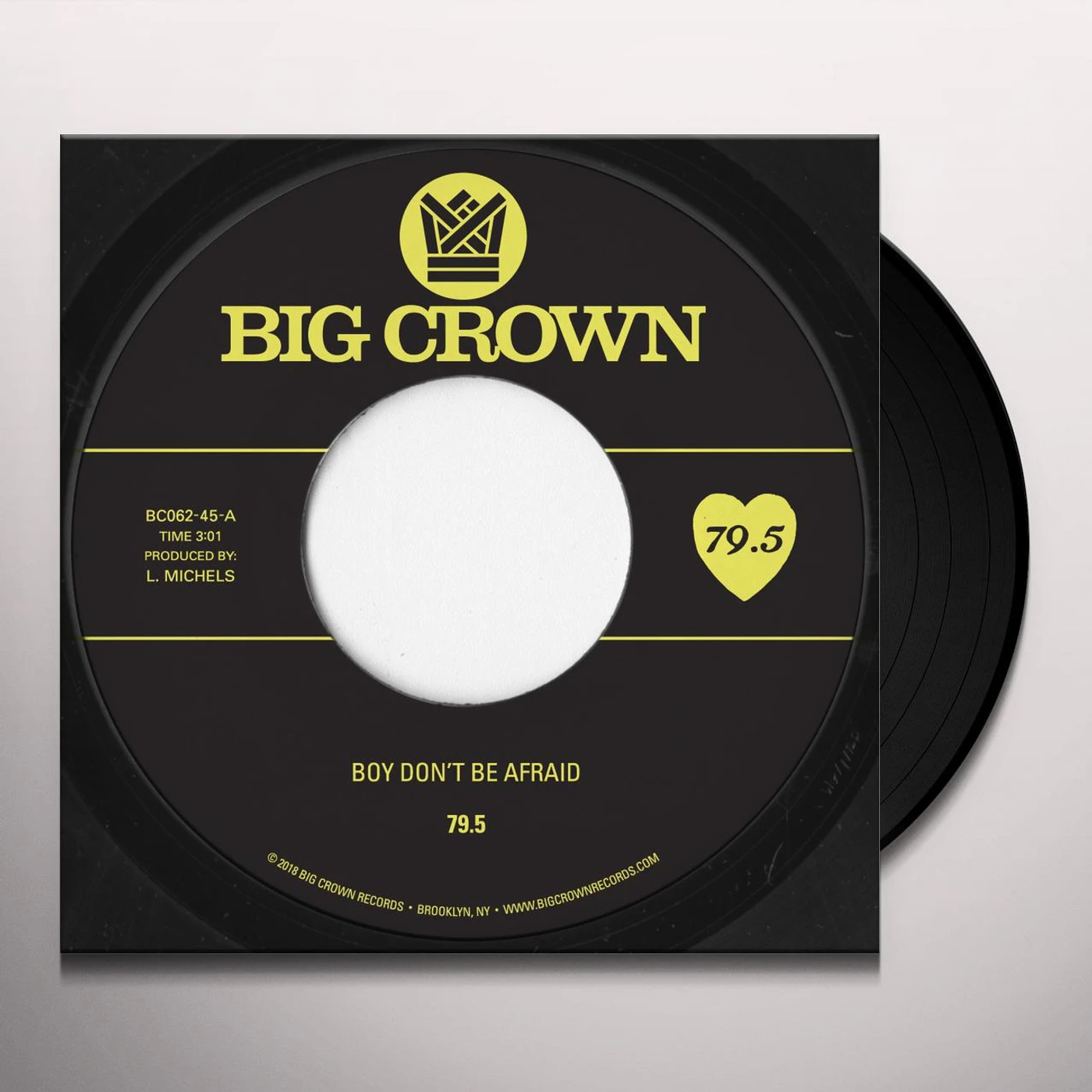 79.5 BOY DON'T BE AFRAID / I STAY & YOU STAY Vinyl Record