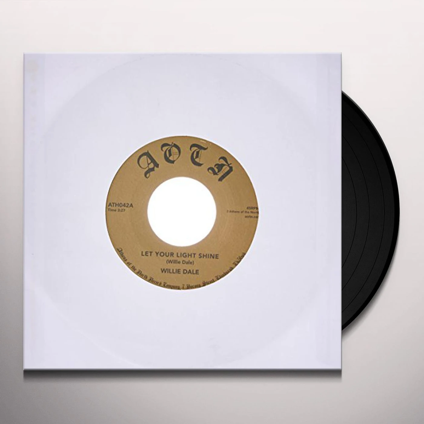 Willie Dale Let Your Light Shine Vinyl Record
