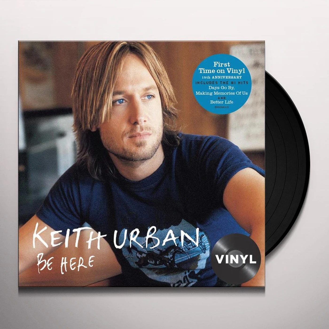 Keith Urban BE HERE (2 LP) Vinyl Record