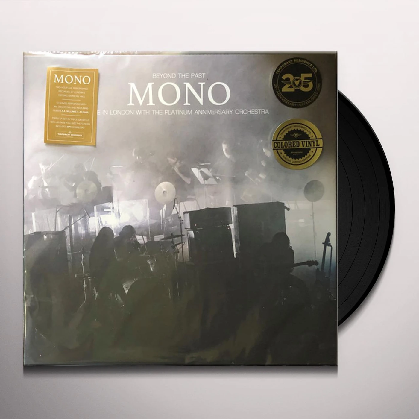 MONO BEYOND THE PAST: LIVE IN LONDON WITH THE PLATINUM ANNIVERSARY ORCHESTRA (PEARL VINYL/3LP/BOOK) Vinyl Record