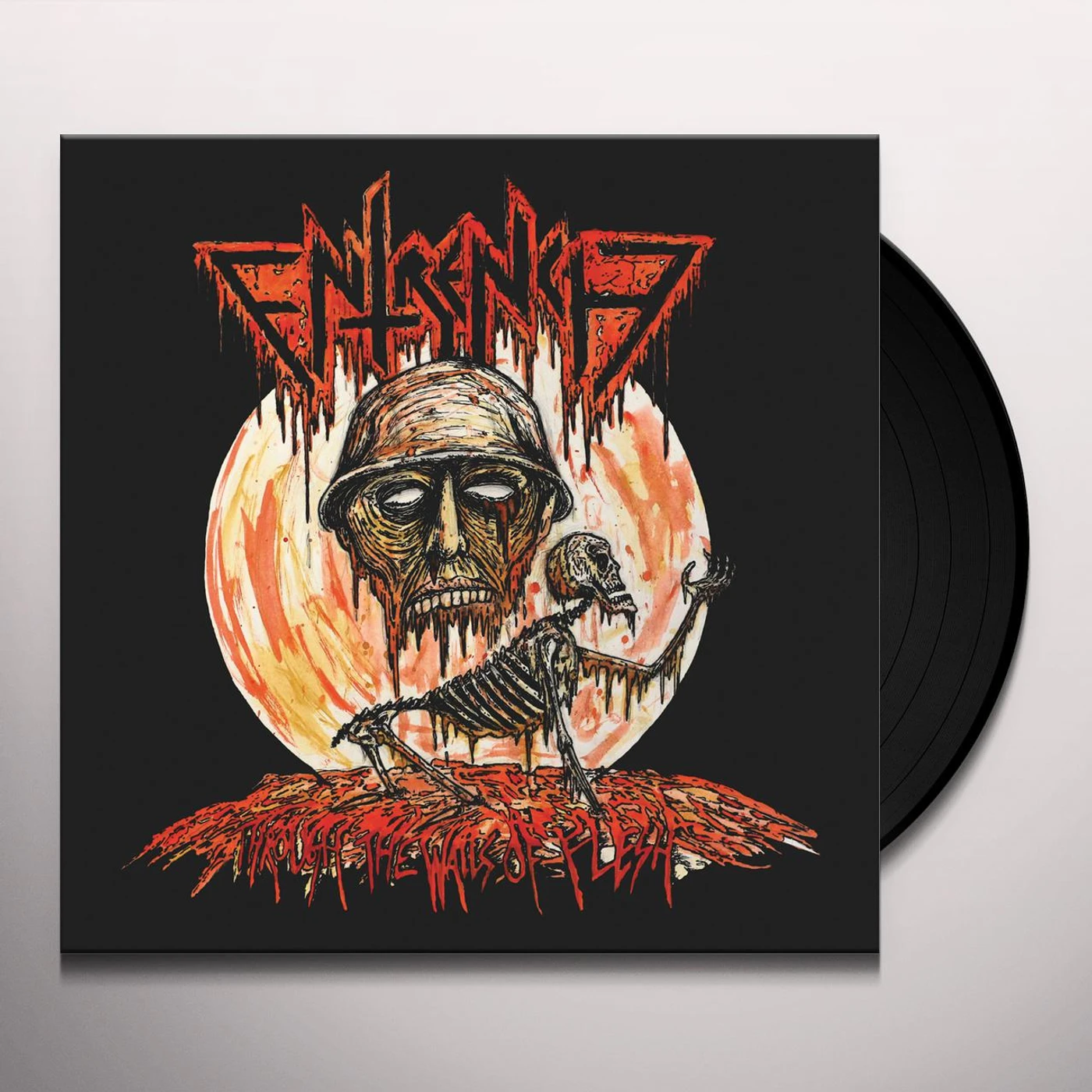 Entrench Through the Walls of Flesh Vinyl Record