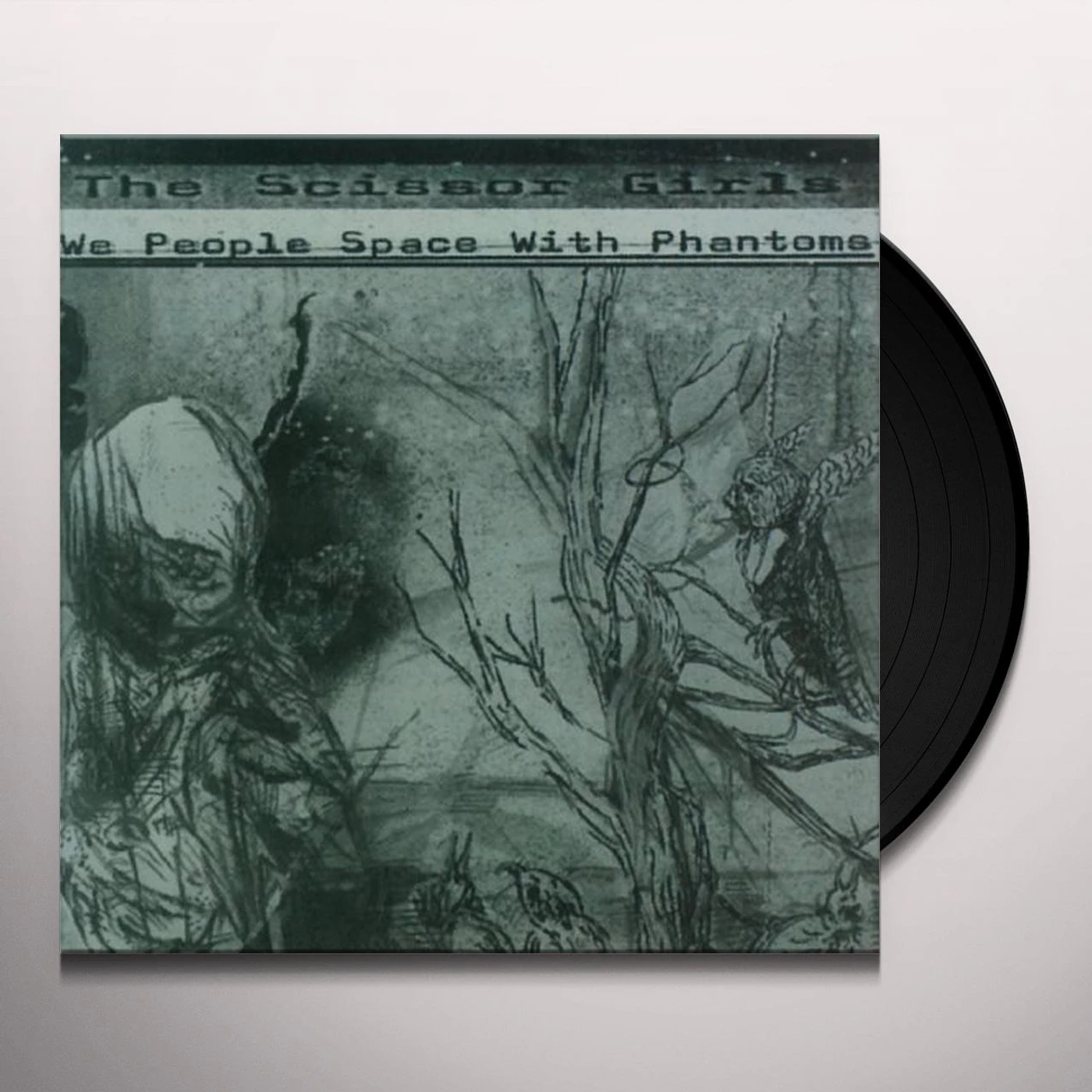The Scissor Girls We People Space With Phantoms Vinyl Record