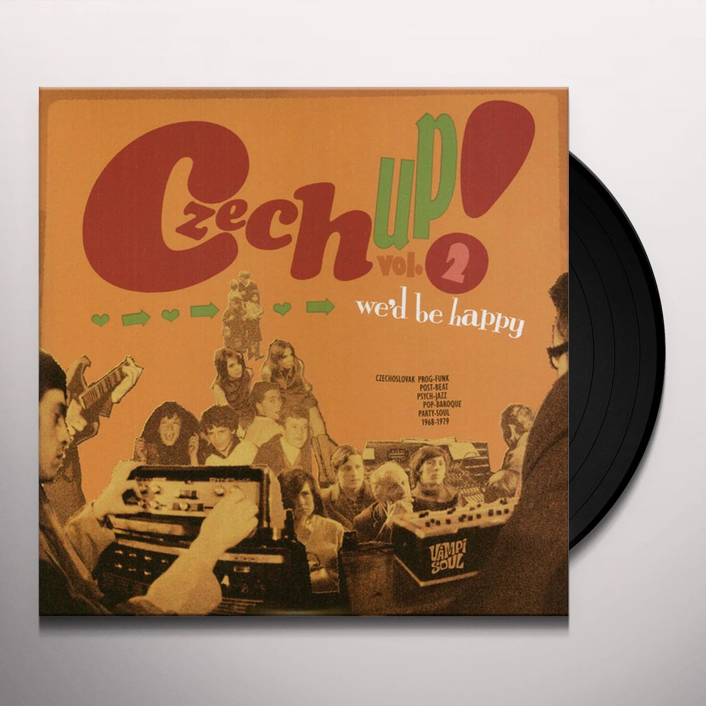 CZECH UP 2: WE'D BE HAPPY / VARIOUS Vinyl Record