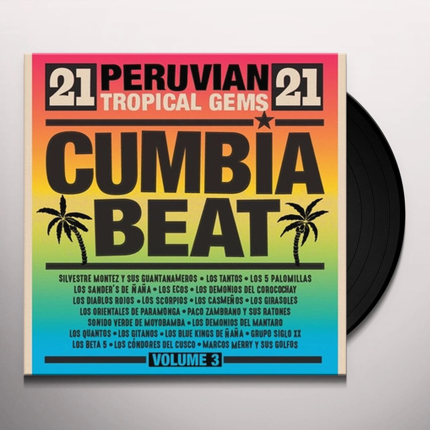 Various Artists  CUMBIA BEAT VOLUME 3: 21 PERUVIAN TROPICAL GEMS Vinyl Record