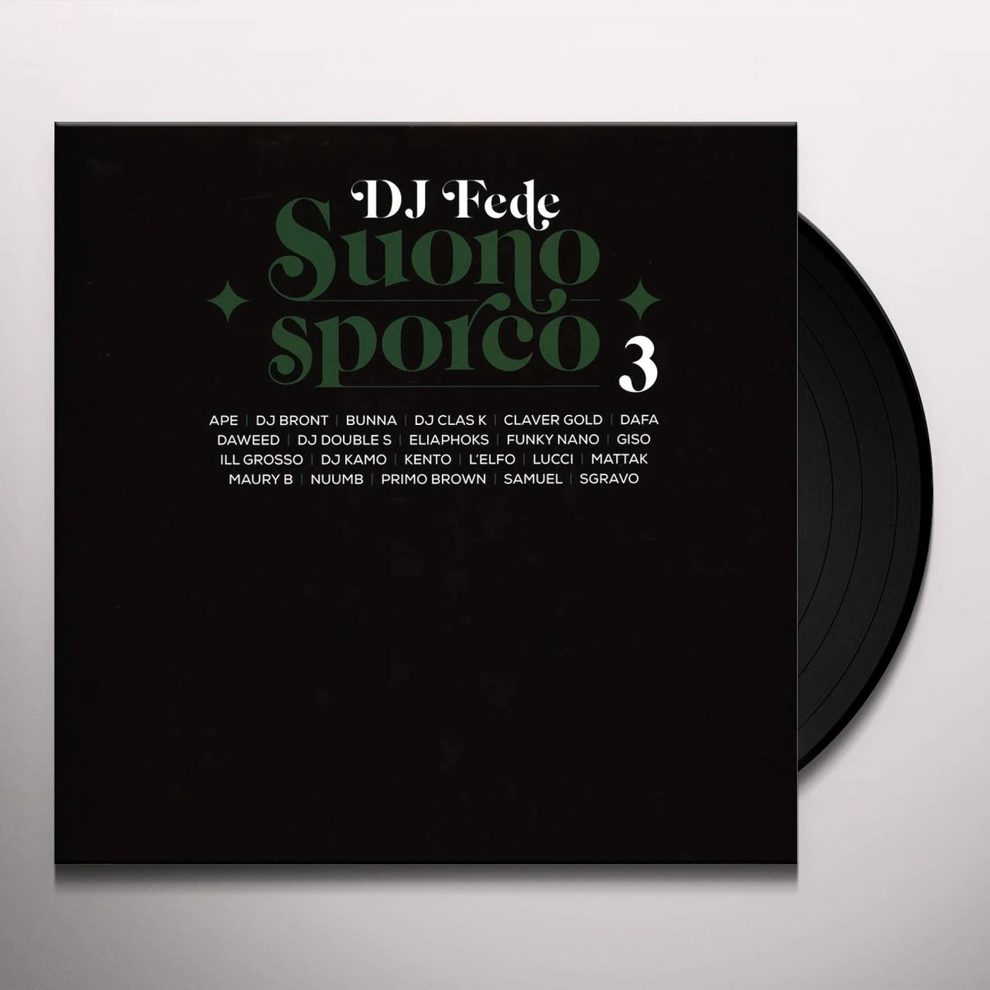 DJ Fede SUONO SPORCO 3 Vinyl Record