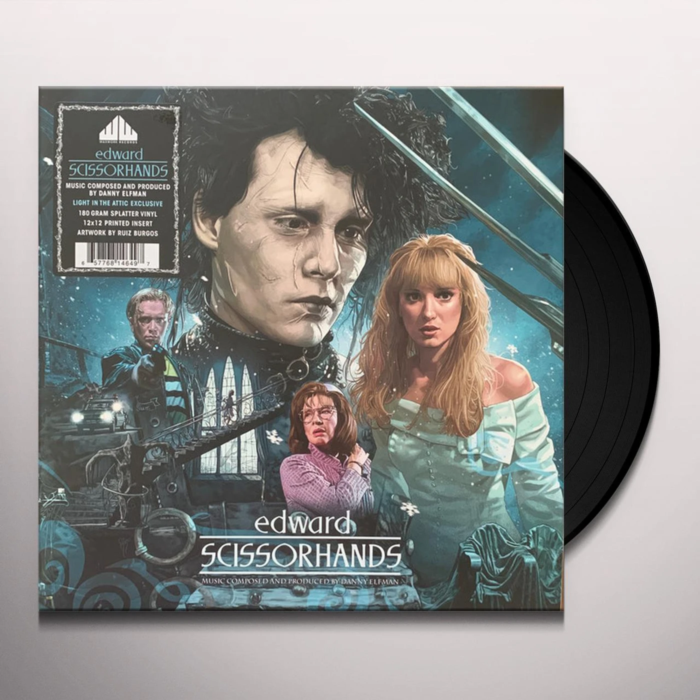 Danny Elfman Edward Scissorhands Vinyl Record