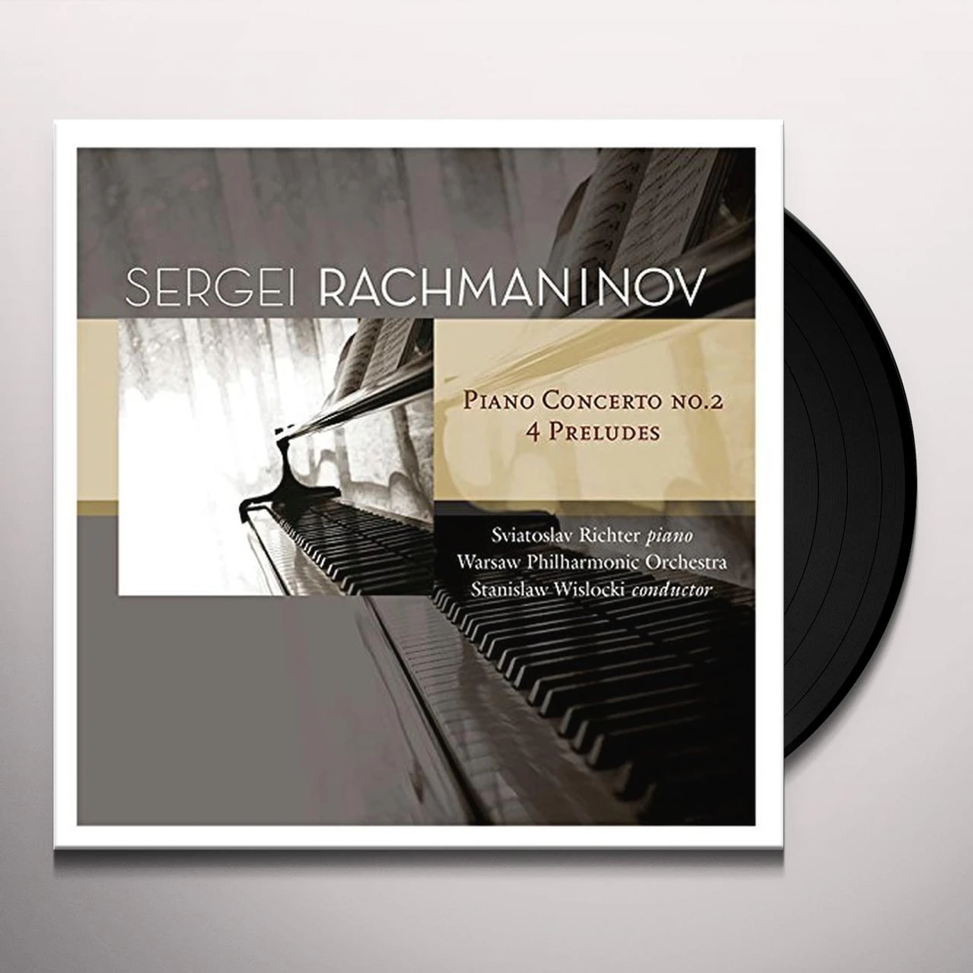 Sergei Rachmaninov, Fritz Kreisler PIANO CONCERTS NO.2-4 PRELUDES Vinyl Record