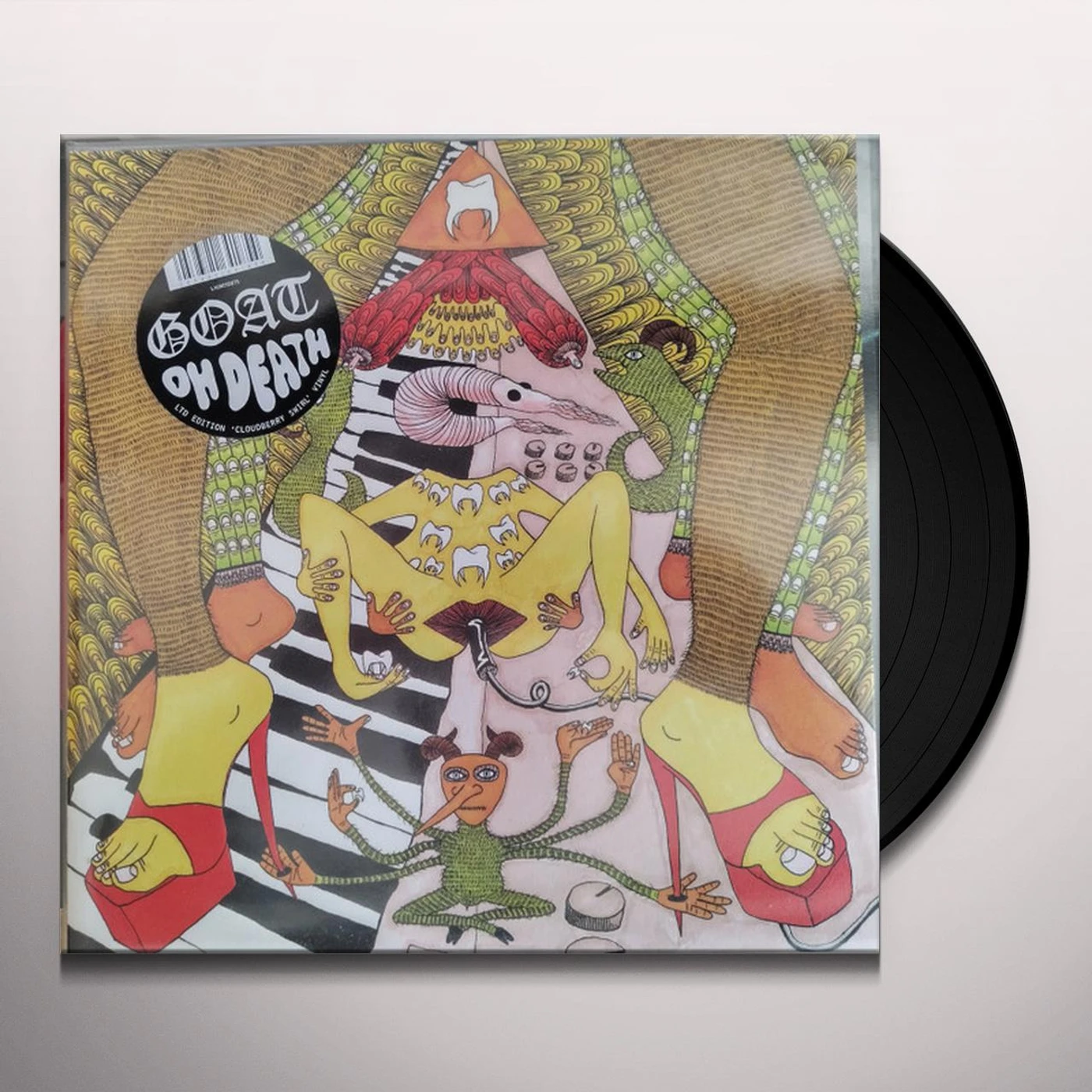 Goat Oh Death (Cloudberry Swirl Vinyl) Vinyl Record