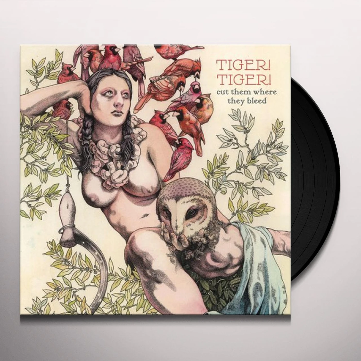 Tiger Tiger CUT THEM WHERE THEY BLEED Vinyl Record