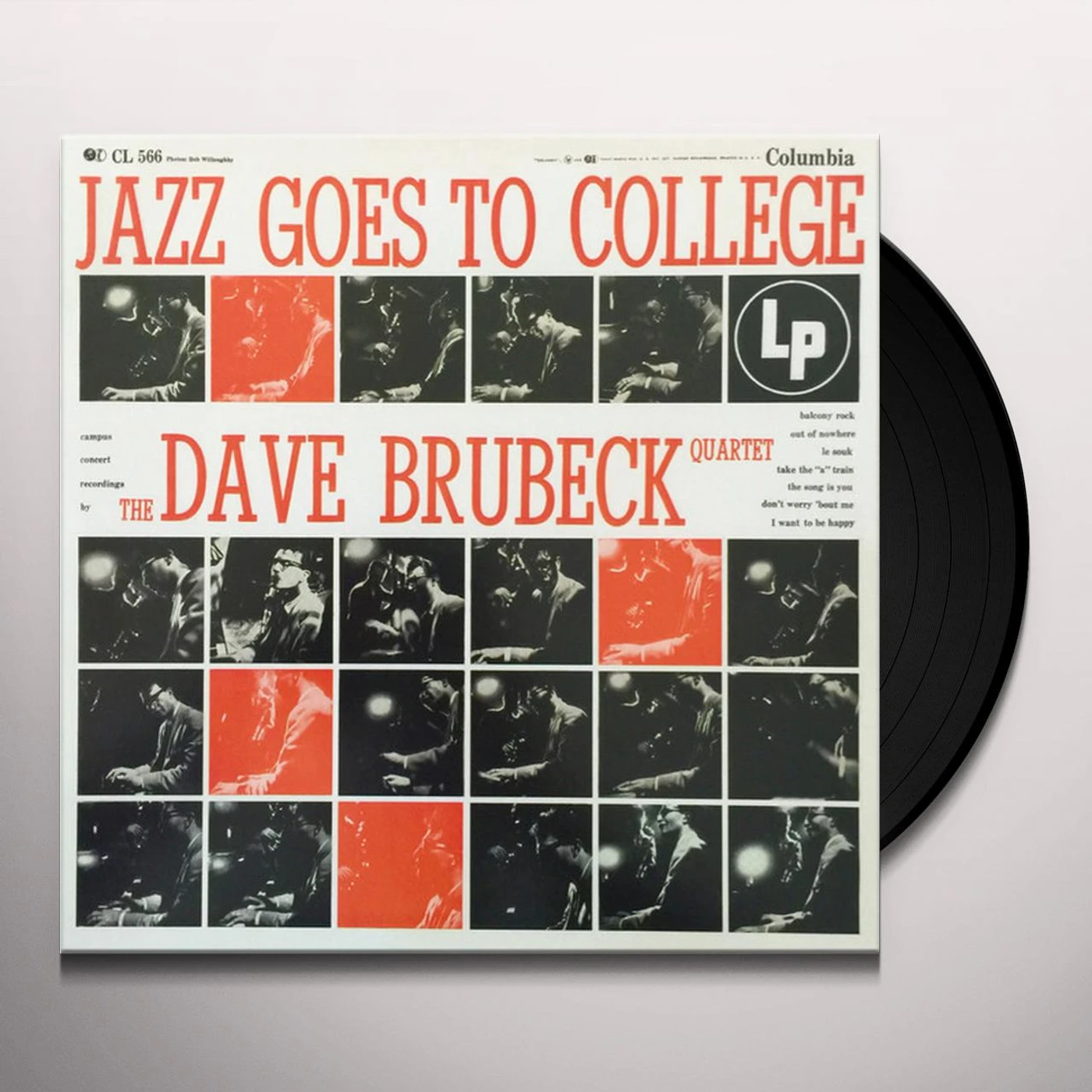 The Dave Brubeck Quartet JAZZ GOES TO COLLEGE Vinyl Record