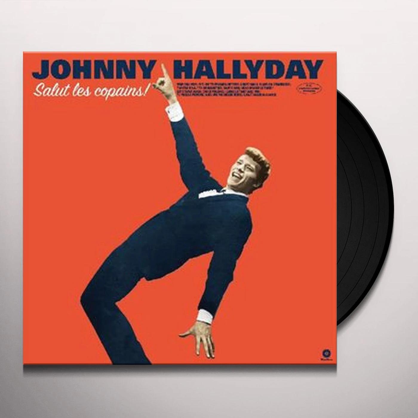 Johnny Hallyday SALUT LES COPAINS (180G/VIRGIN VINYL/LIMITED) Vinyl Record