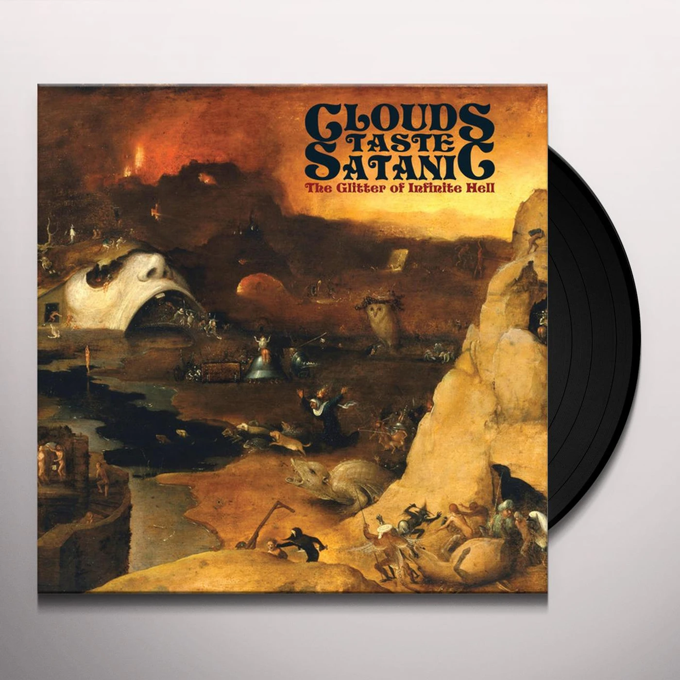 Clouds Taste Satanic GLITTER OF INFINITE HELL Vinyl Record