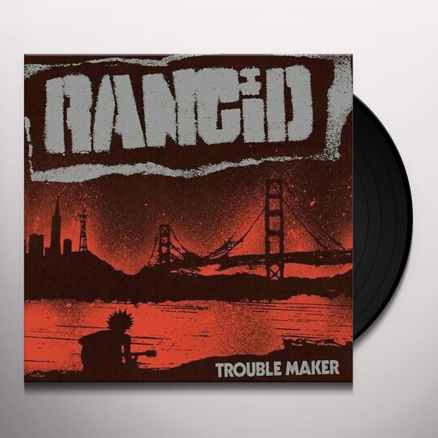 Rancid TROUBLE MAKER (METALLIC SILVER) Vinyl Record