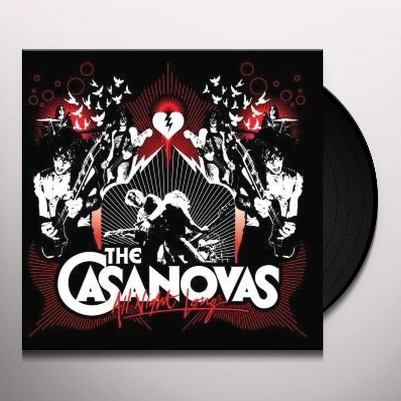 The Casanovas All Night Long Vinyl Record