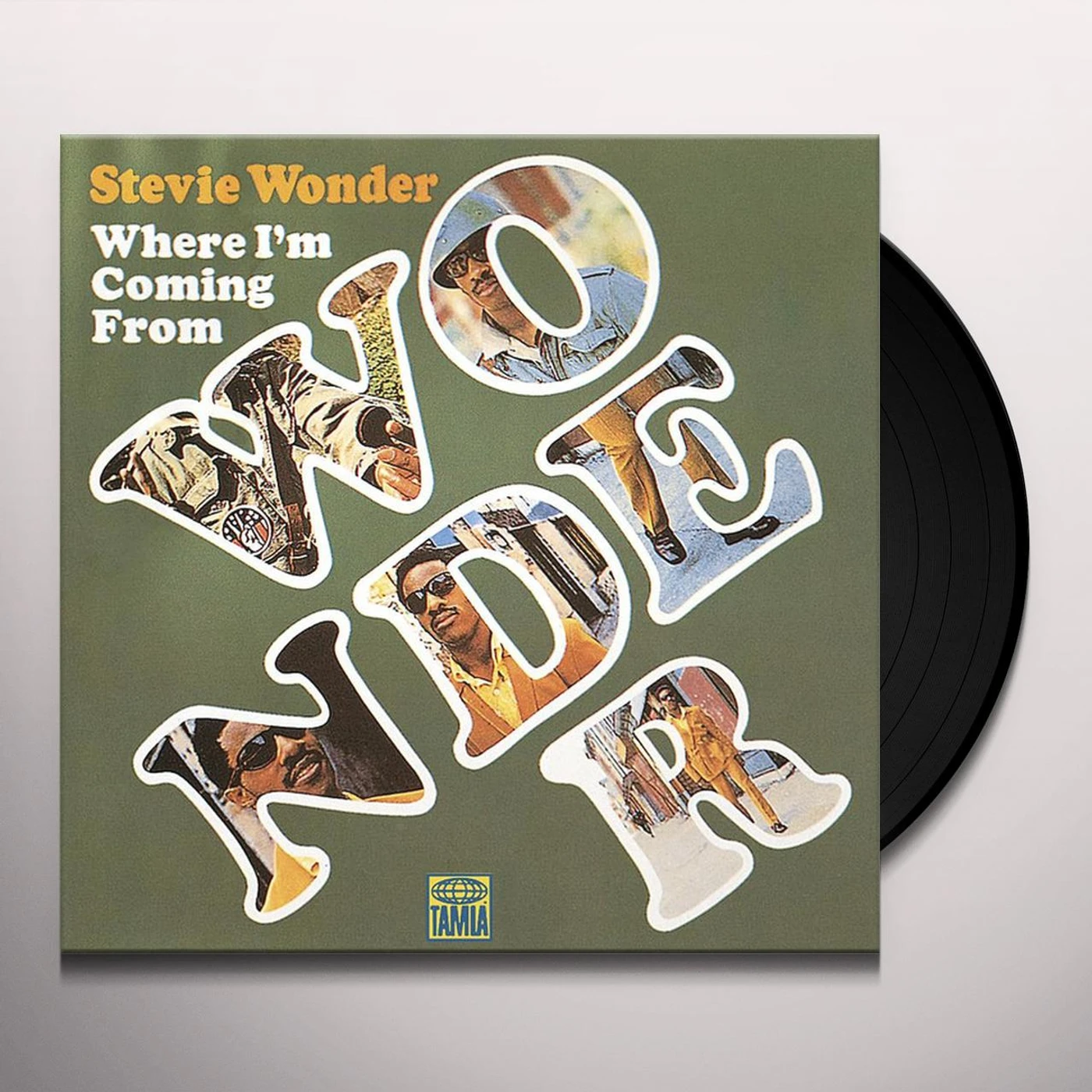 Stevie Wonder Where I'm Coming From Vinyl Record