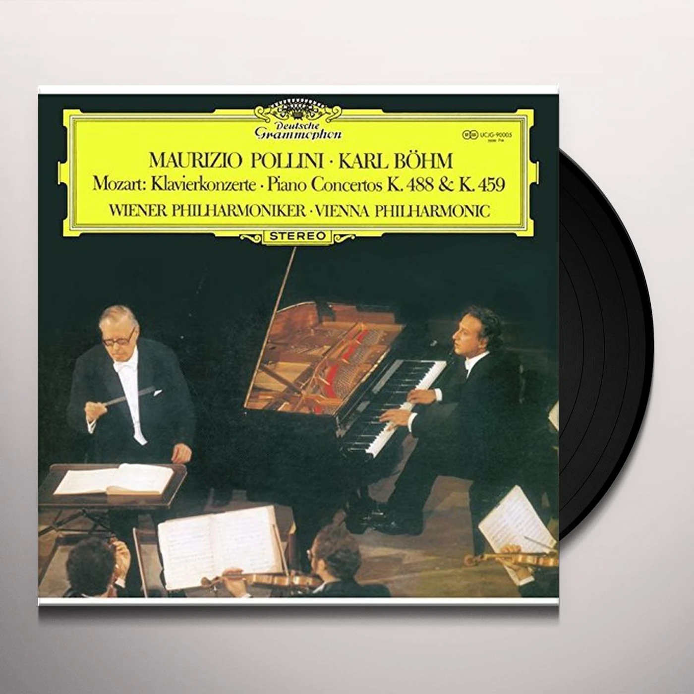 W.A. Mozart PIANO CONCERTOS NOS. 23 & 19 Vinyl Record